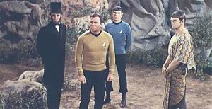 Lincoln, Kirk, Spock a Surak