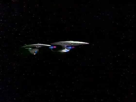 Enterprise-D se setkala s USS Fearless, aby na rozkaz z velení Hvězdné flotily vzala na palubu experta, který má zvýšit účinnost warp pohonu.