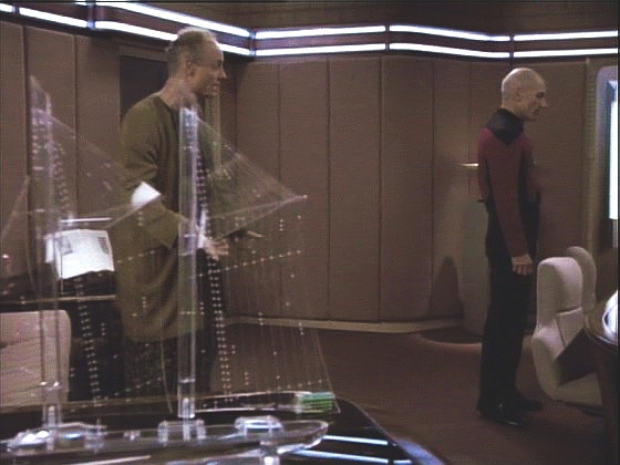 Geordi a Dat navrhují řešení, kde je pouze nepatrný prostor pro chybu. Při troše smůly vyhubí na planetě život. Picard se marně snaží ziskat od Rasmussena radu, jak se má rozhodnout.