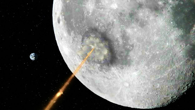 Předvede účinky verteronového paprsku na Měsíc, aby si všichni byli vědomi, jakou silou teď vládne,...