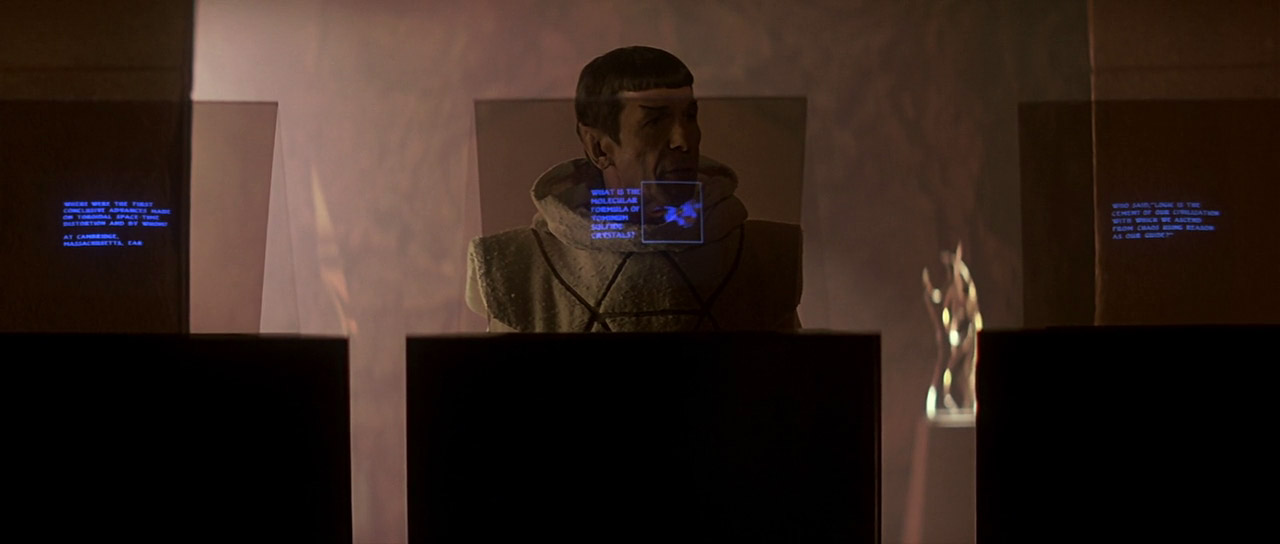 Spocka testuje počítač