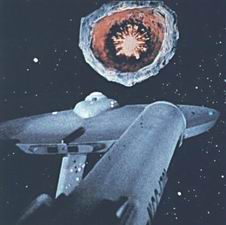 Enterprise směřuje k Ničiteli planet
