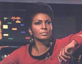 Uhura u komunikační stanice