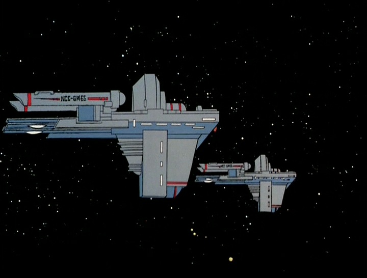 Enterprise doprovází dvě nákladní lodě s obilím na Shermanovu planetu.
