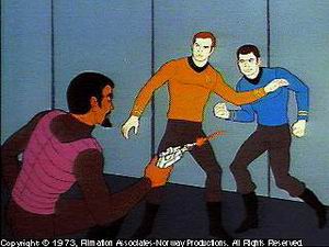 Kapitán Kor napadl Kirka a McCoye