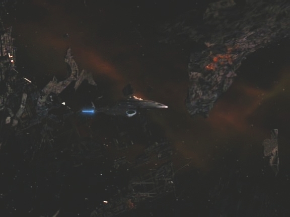 Zanedlouho Voyager najde všechny krychle v troskách. Přežilo jen velmi málo Borgů. Představa nepřítele silnějšího než Borgové je děsivá.