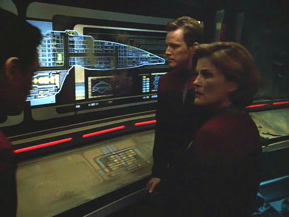 V následujících dnech a týdnech je Voyager pod neustálými krenimskými útoky. Prioritou je vytvoření časových štítů, což se posádce podaří.