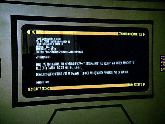 Odo využije toho, co pochytil od Quarka o hackování počítačů, a zjišťuje mimo jiné transfery desítek a stovek důstojníků, kteří dřív sloužili pod Leytonem, do klíčových pozic na Zemi.