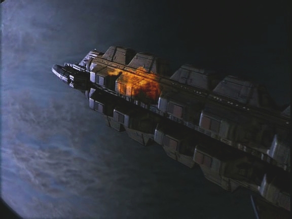 Jeho cílem je další cardassijská kolonie v Demilitarizované zóně. Eddington poškodil evakuační loď Cardassianů, čímž Siska přinutil zůstat, aby jim pomohl. Sám opět uniká.