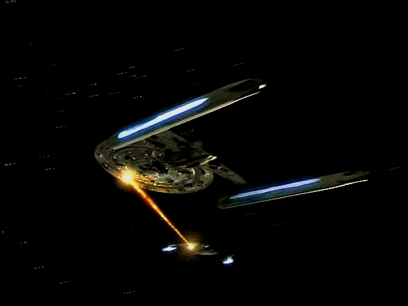 Cestou se střetne s USS Centaur, jehož kapitán Reynolds je Siskův přítel. Nemůžou mu sdělit, kdo jsou, a tak jsou rádi, když Reynolds uteče před pravými Jem'Hadary.
