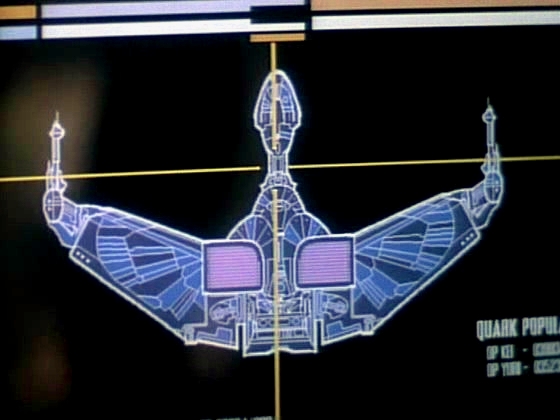 Ještě než obě lodi odletí svou cestou, pozoruje Mendon při skenu klingonské lodi anomálii. Není schopen určit, o co se jedná, a tak podle benzitských pravidel nikoho neinformuje.