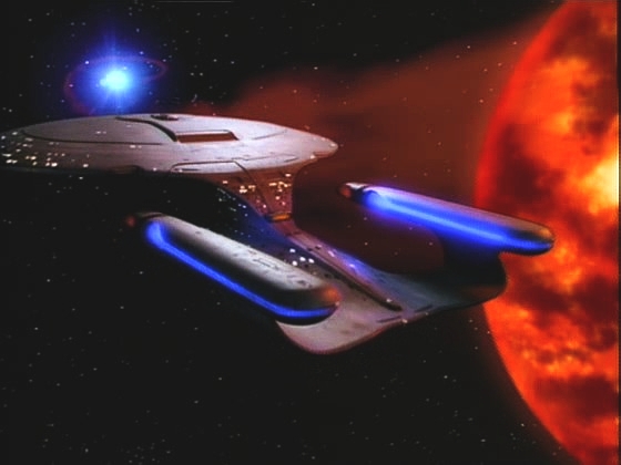 Enterprise veze dr. Stubbse k dvojhvězdě, jejíž jednou složkou je neutronová hvězda, která vysává svého partnera a jednou za 196 let exploduje.