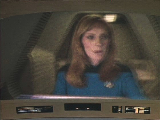 Rozhodne se prokázat účinnost metafázových štítů letem do hvězdy a je si jistá, že jeden ze tří vědců na Enterprise štíty sabotoval a také zavraždil doktora Reygu.