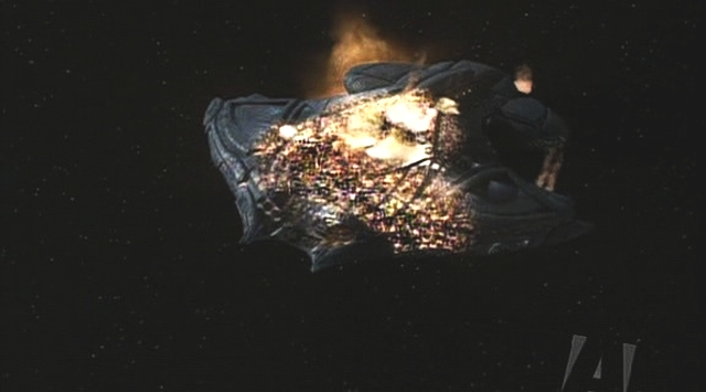 Enterprise je volná. Před odletem loď, která je trvalou hrozbou, zničí.