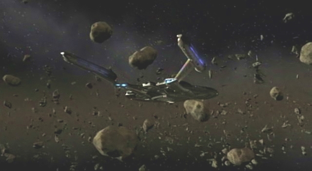Enterprise dorazila na dané souřadnice, našla však pouze trosky planety, kterou Xindi zničili v občanské válce před 120 lety. Enterprise pak zamíří do nitra Oblaku.