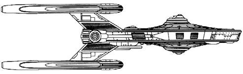 Třída Constellation - boční pohled