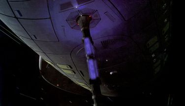 USS Voyager - vyhození warp jádra